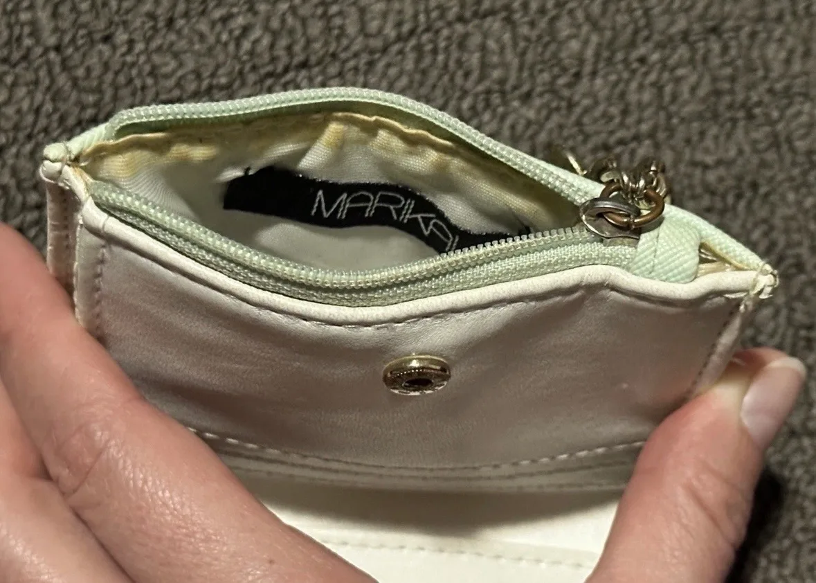 MARIKAI Small Pastel Mint Green Wallet Strandbags — photo 4