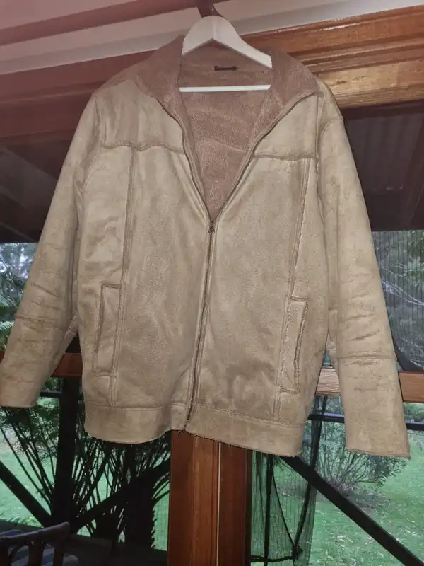 Mens' Faux Swede Jacket