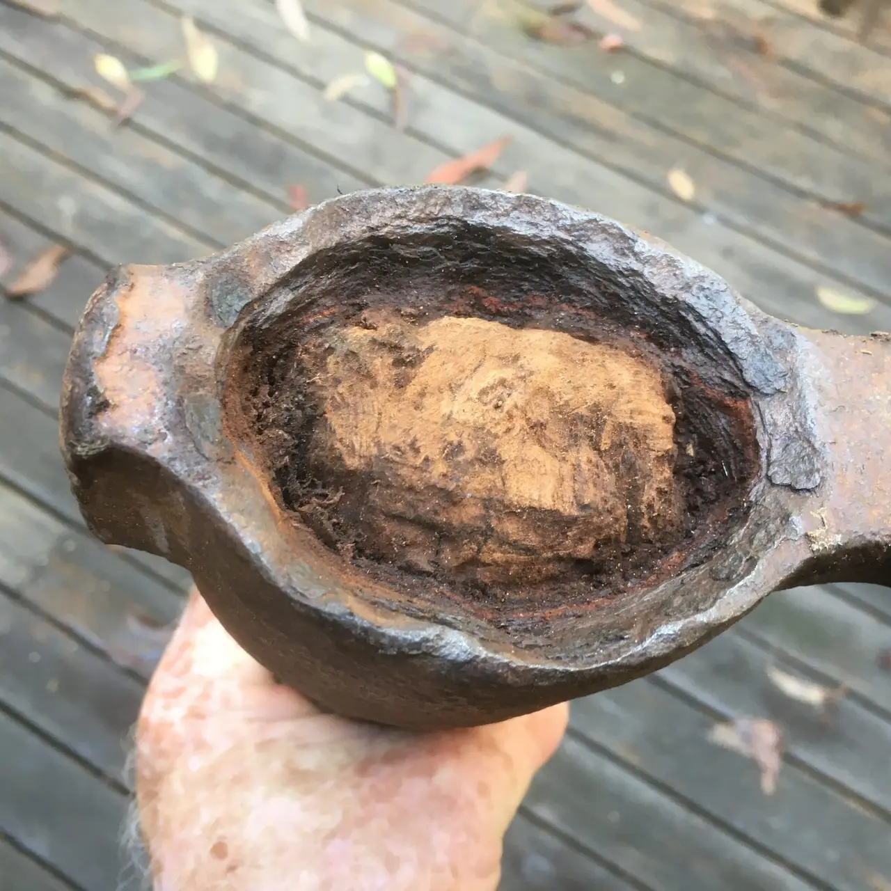 Vintage Heavy Duty Grub Hoe/ Mattock Hammer Eye Poll AS IS – photo 7