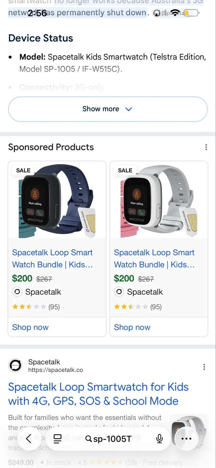 SPACETALK SMART WATCH FOR CHILDREN – photo 4