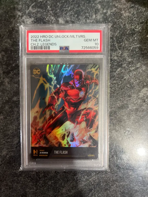2022 HRO DC THE FLASH PSA GEM MINT 10