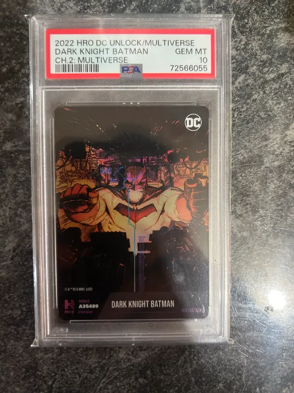 2022 HRO DC DARK KNIGHT BATMAN PSA GEM MINT 10