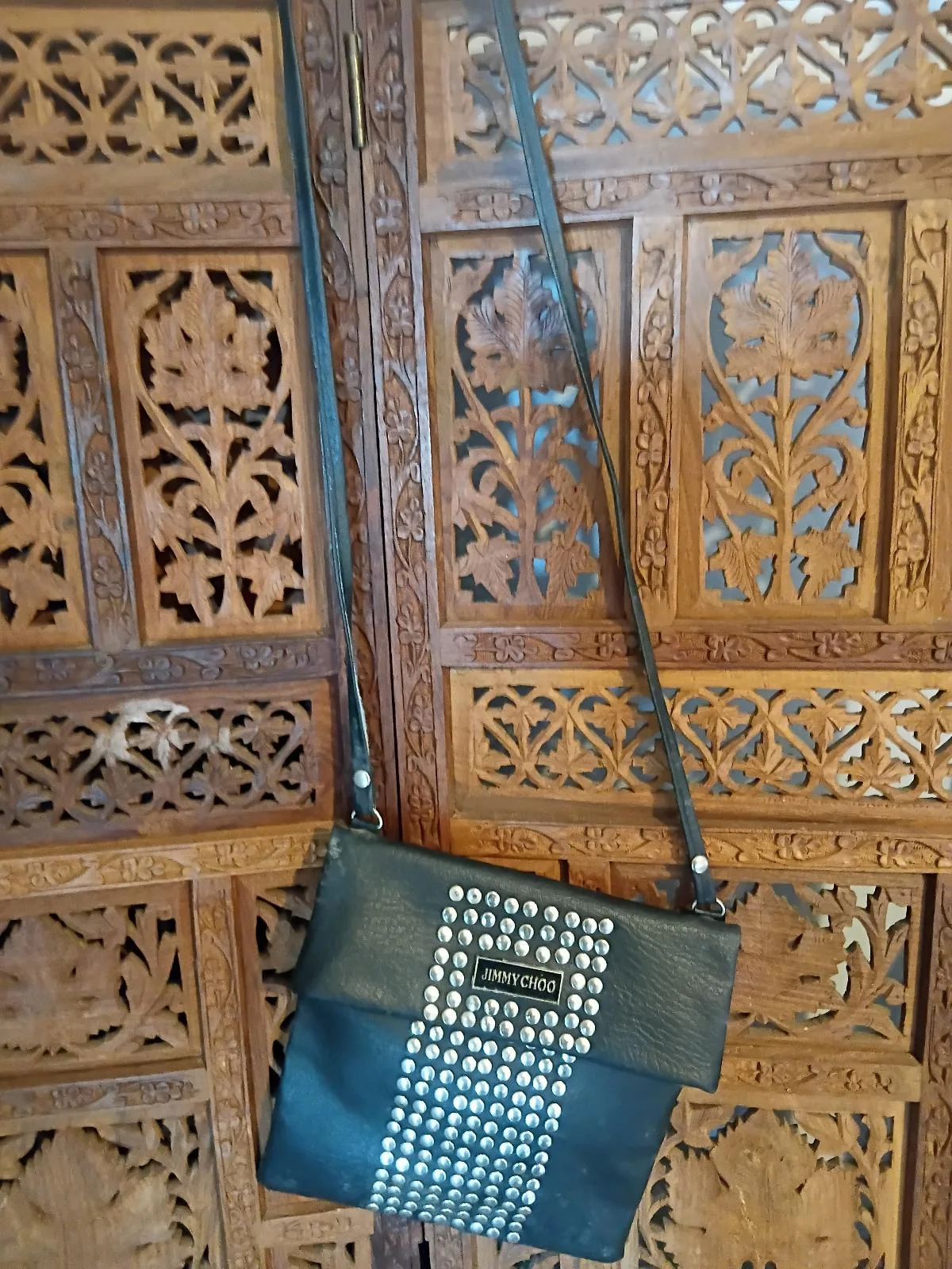 Jimmy Choo Studded Leather Bag Vintage — photo 8