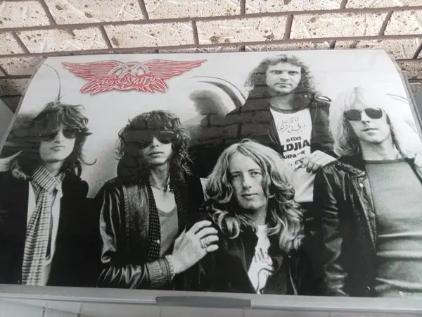 VINTAGE AEROSMITH BAND POSTER (2009 / CLASSIC LINEUP)