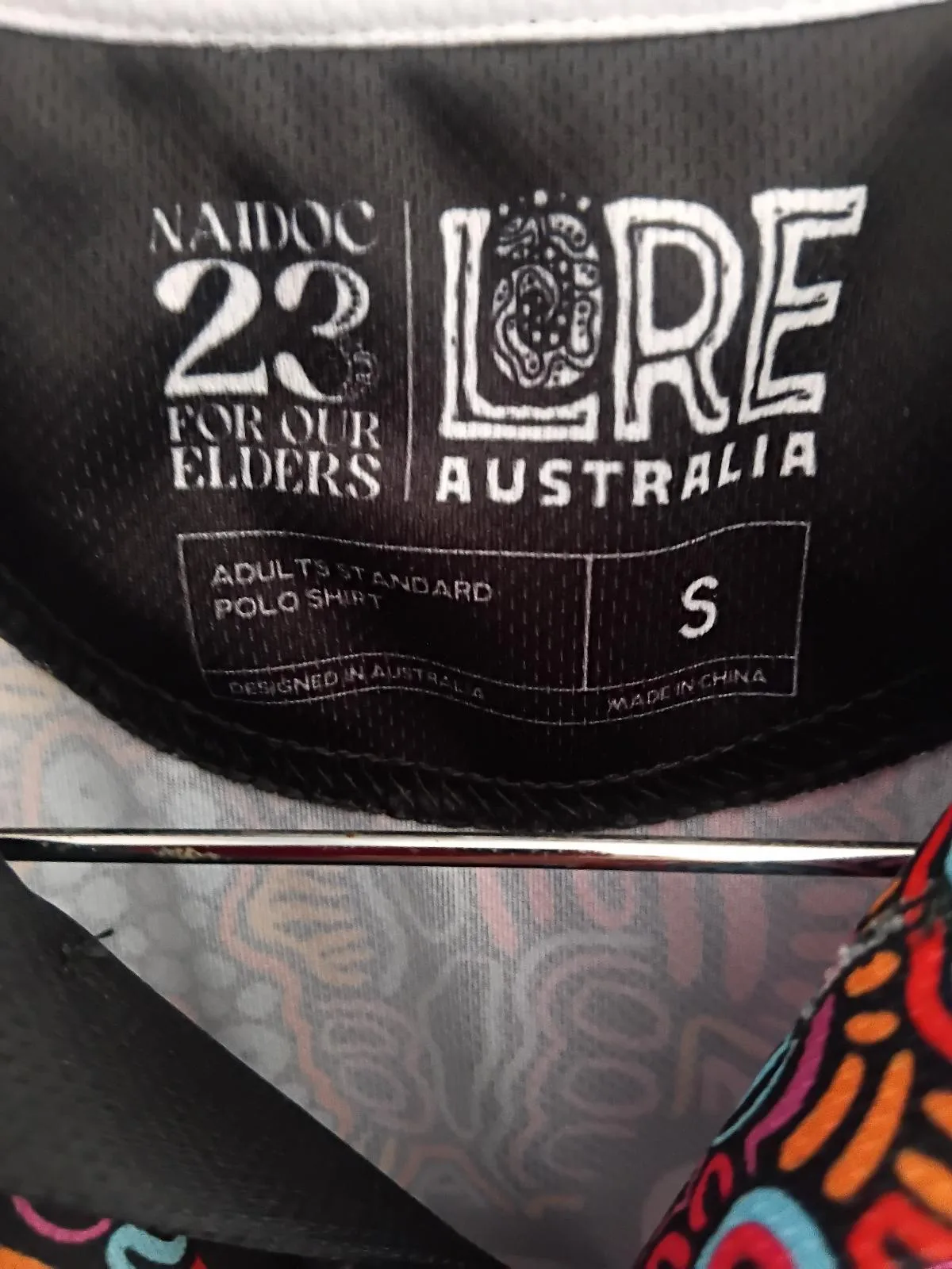 Australia 2023 NAIDOC Week Polo Shirt — "For Our Elders — photo 2