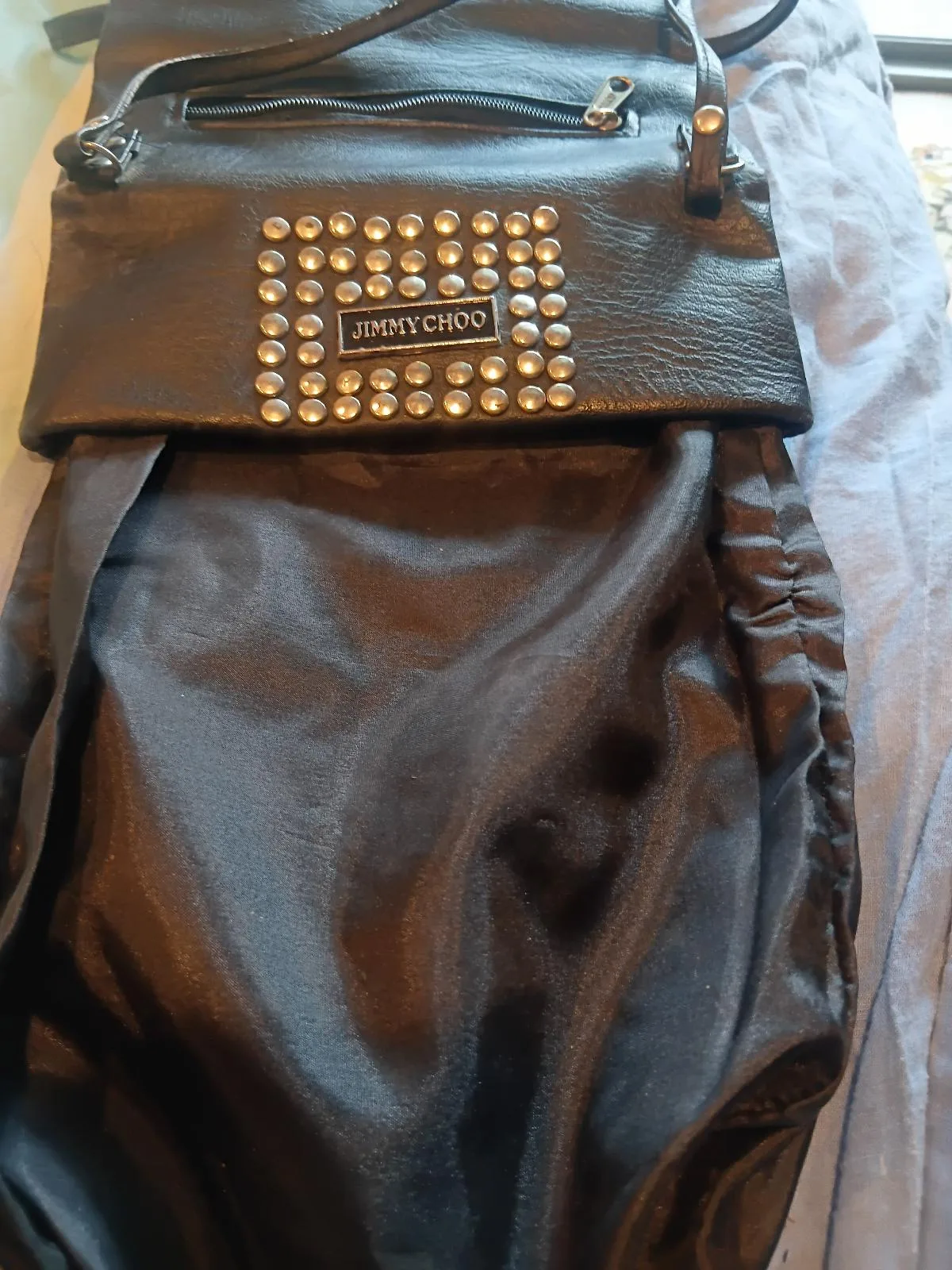 Jimmy Choo Studded Leather Bag Vintage — photo 4