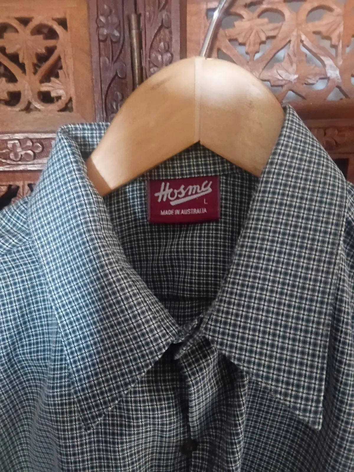 HOSMY vintage Australian Plait Retro Shirt L — photo 2