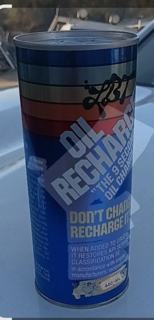 Vintage LBT Oil Recharge Can – Retro Garage Display / Petroliana