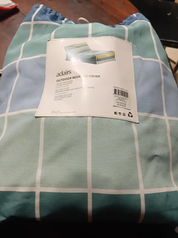 Adair Outdoor Bean Bag Cover New