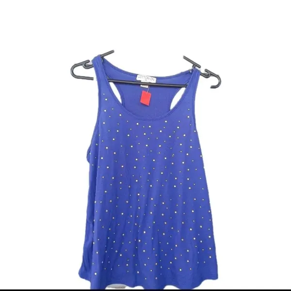 Cotton On Halterneck stylish Studded Blue Top Athleisure  Gymwear XS