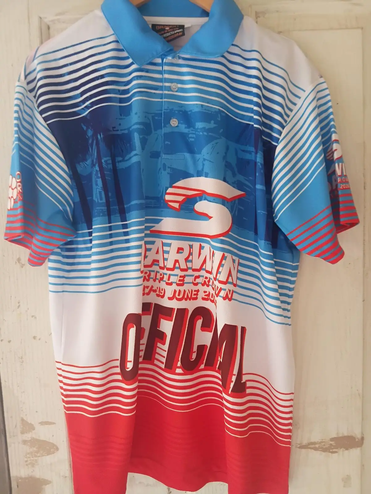 Rare Official Supercars Darwin Triple Crown "Official" Crew Polo Shirt – photo 5