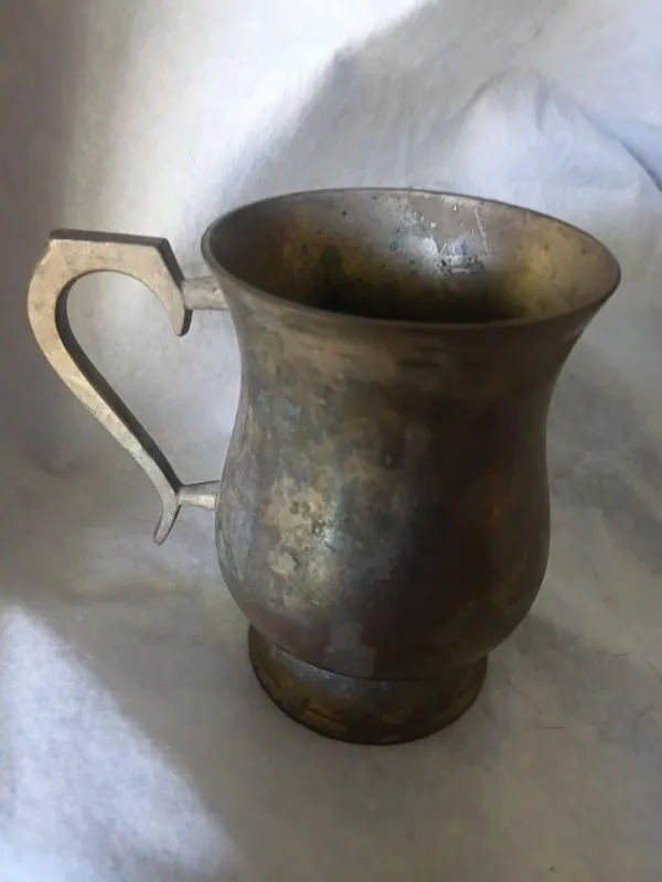 Silver plated Tankard vintage Mug