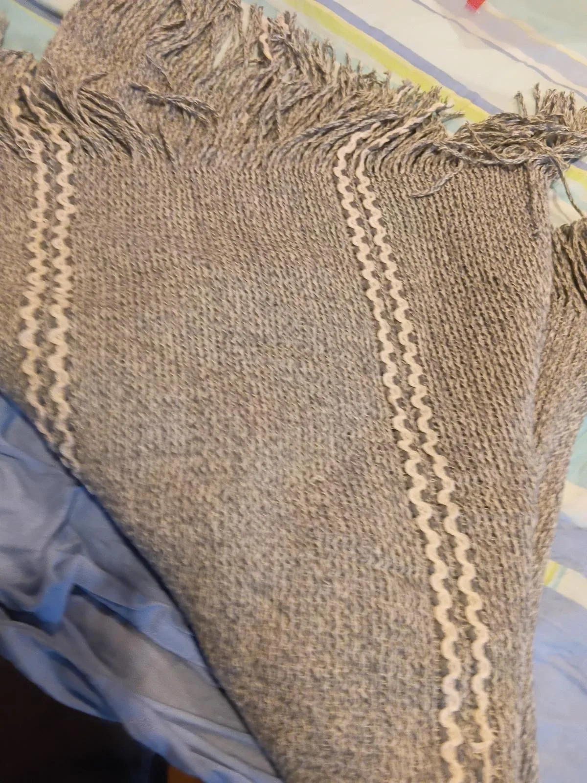 Boho Artisan Poncho OS — photo 3