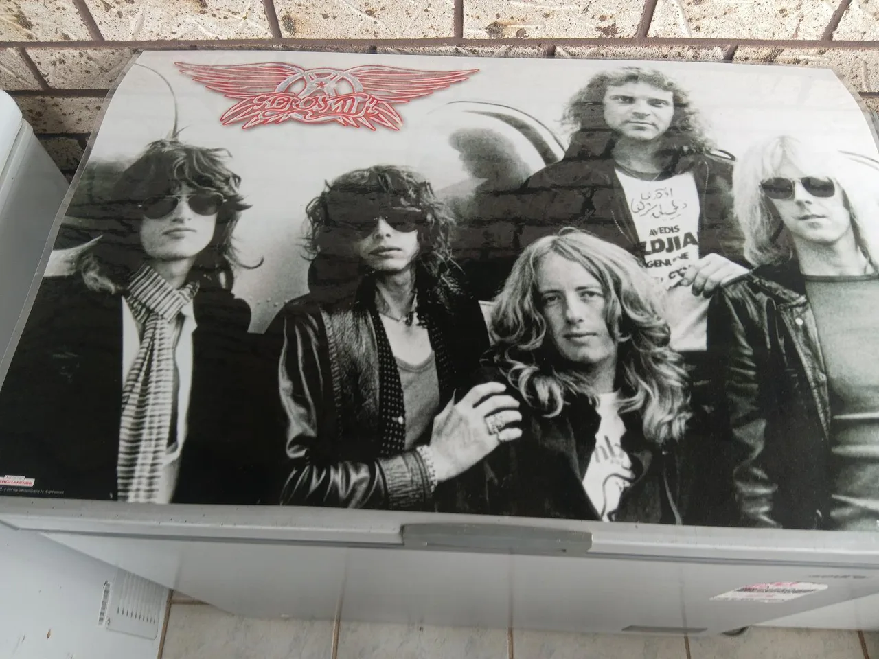 VINTAGE AEROSMITH BAND POSTER (2009 / CLASSIC LINEUP) – photo 2