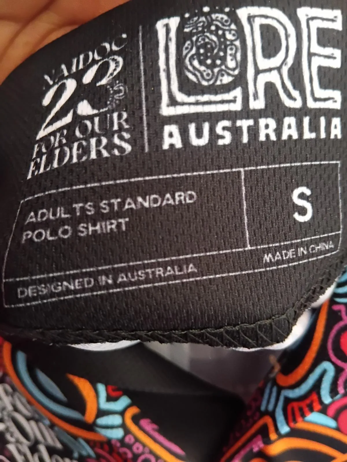 Australia 2023 NAIDOC Week Polo Shirt — "For Our Elders — photo 3