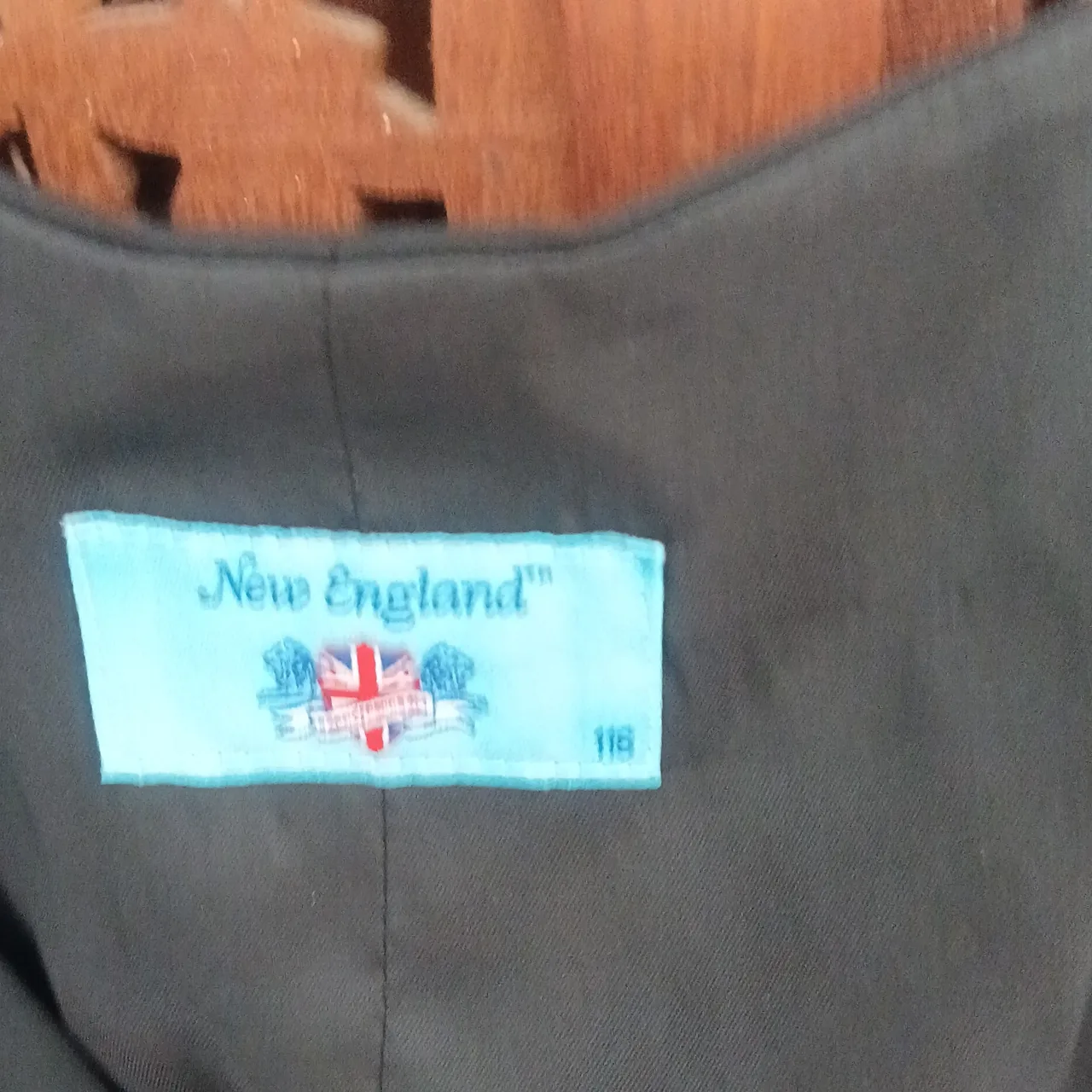 Classic New England mobster black suit Vest sz 16 — photo 2