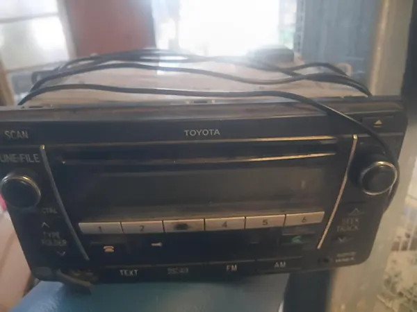 Genuine Toyota Car Cassette Player Head Unit