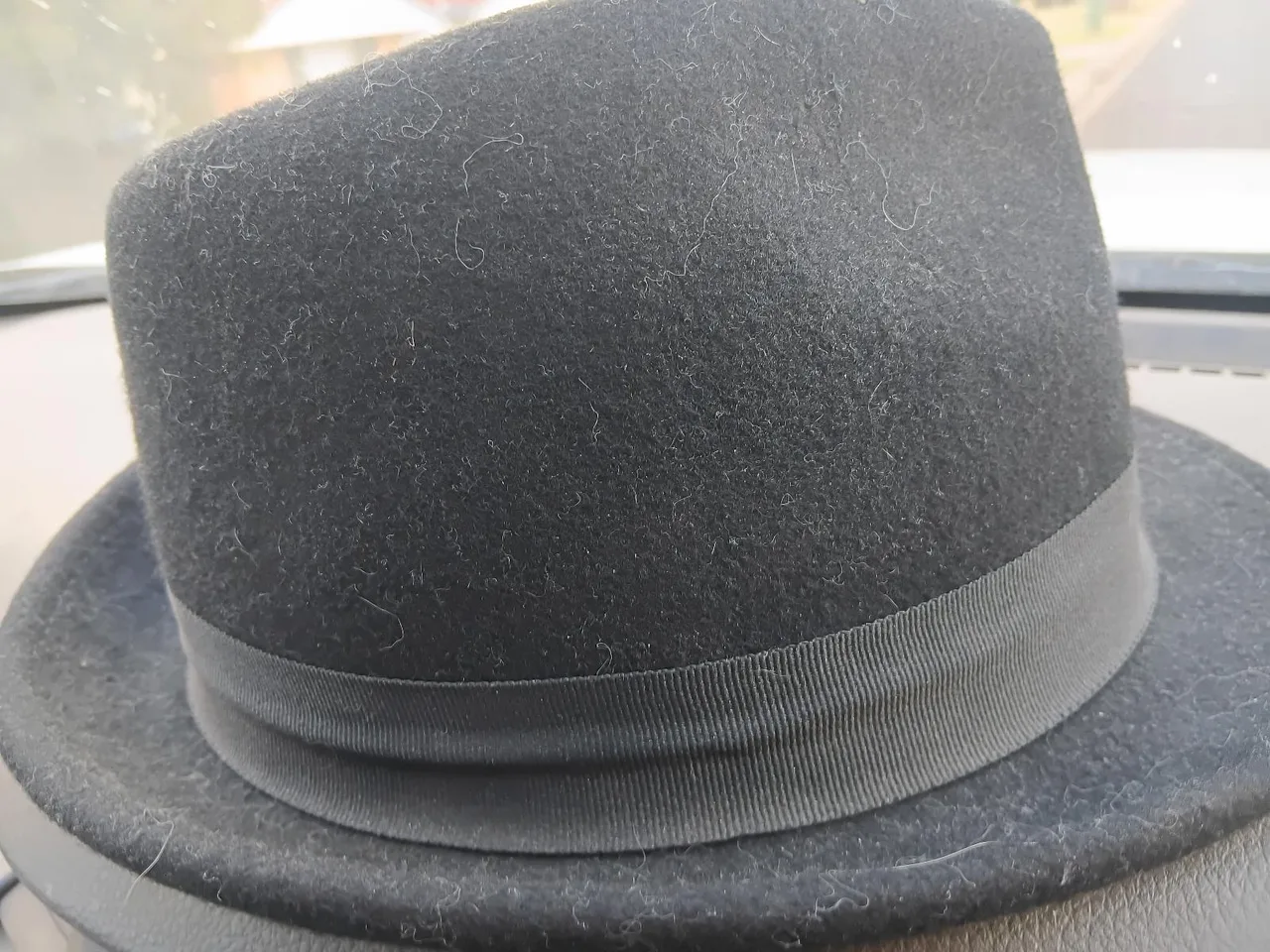 Wool Fedora Black Hat one size — photo 2