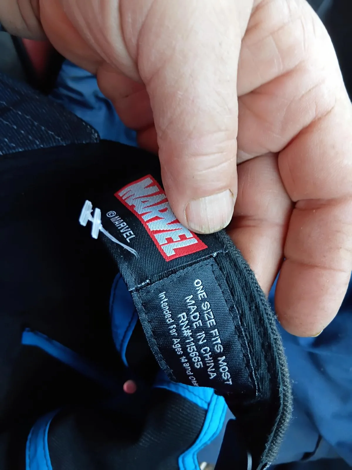 Marvel Black Venom Graphic Print Adjustable Cap — photo 2