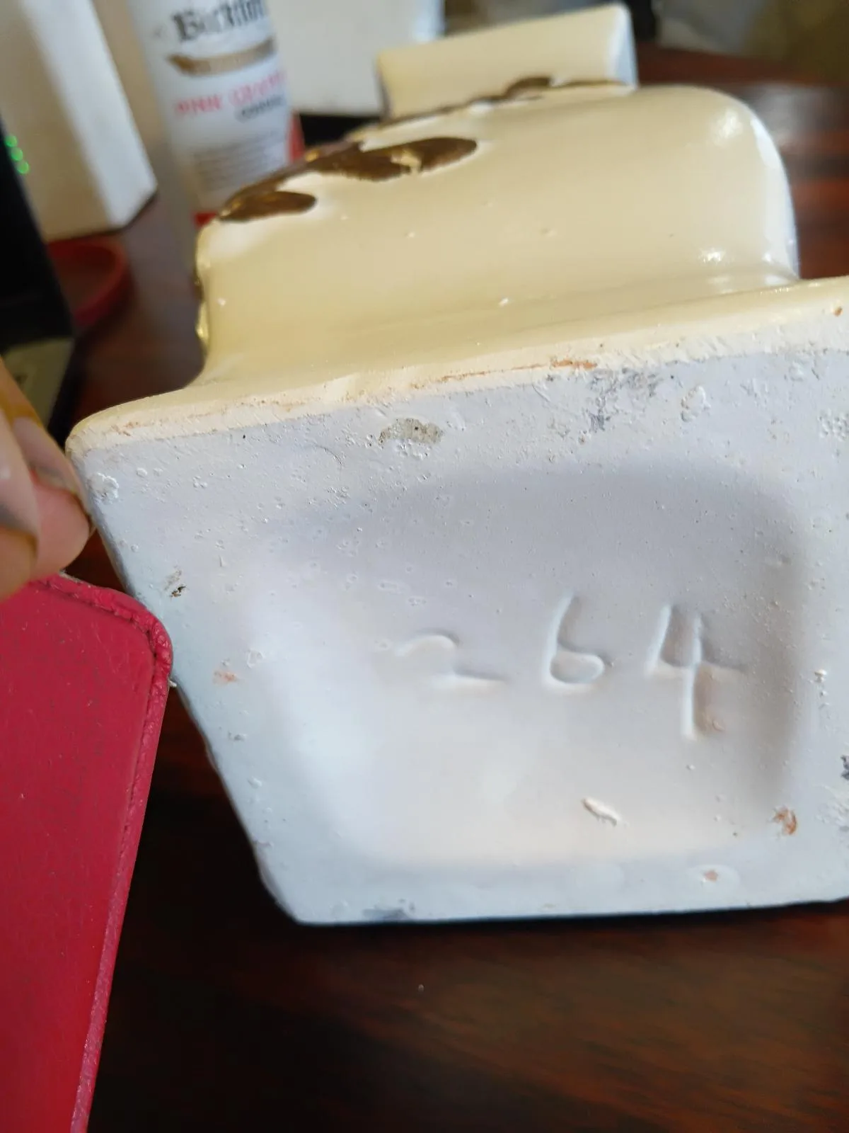 White New Handmade Ceramic Vase — photo 3