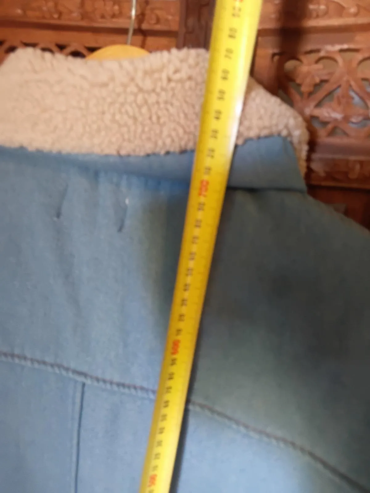BNWT Worthier M washed Blue Denim Jacket — photo 5