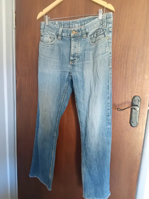 Billabong cut off beach look 34cm jeans y2k