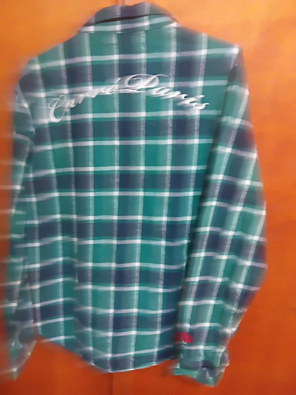 Care Paris French Provincial Country Style Shirt M Green – photo 5