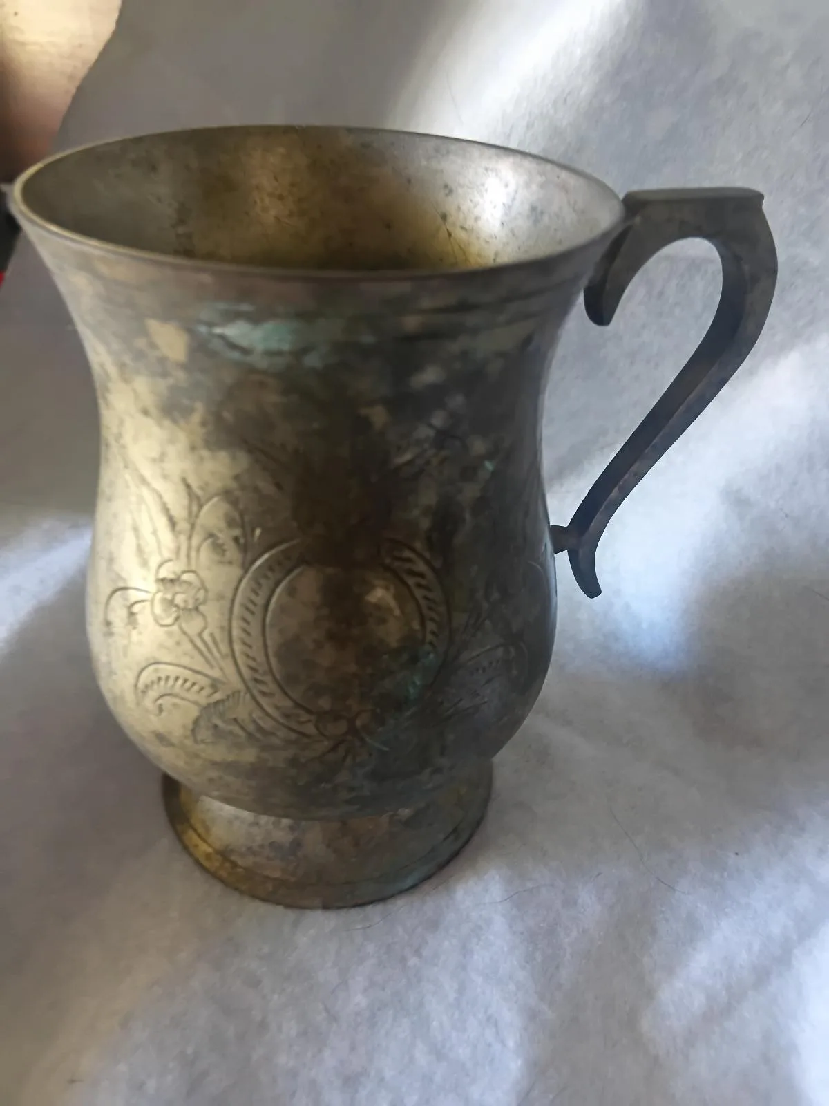 Silver plated Tankard vintage Mug — photo 2