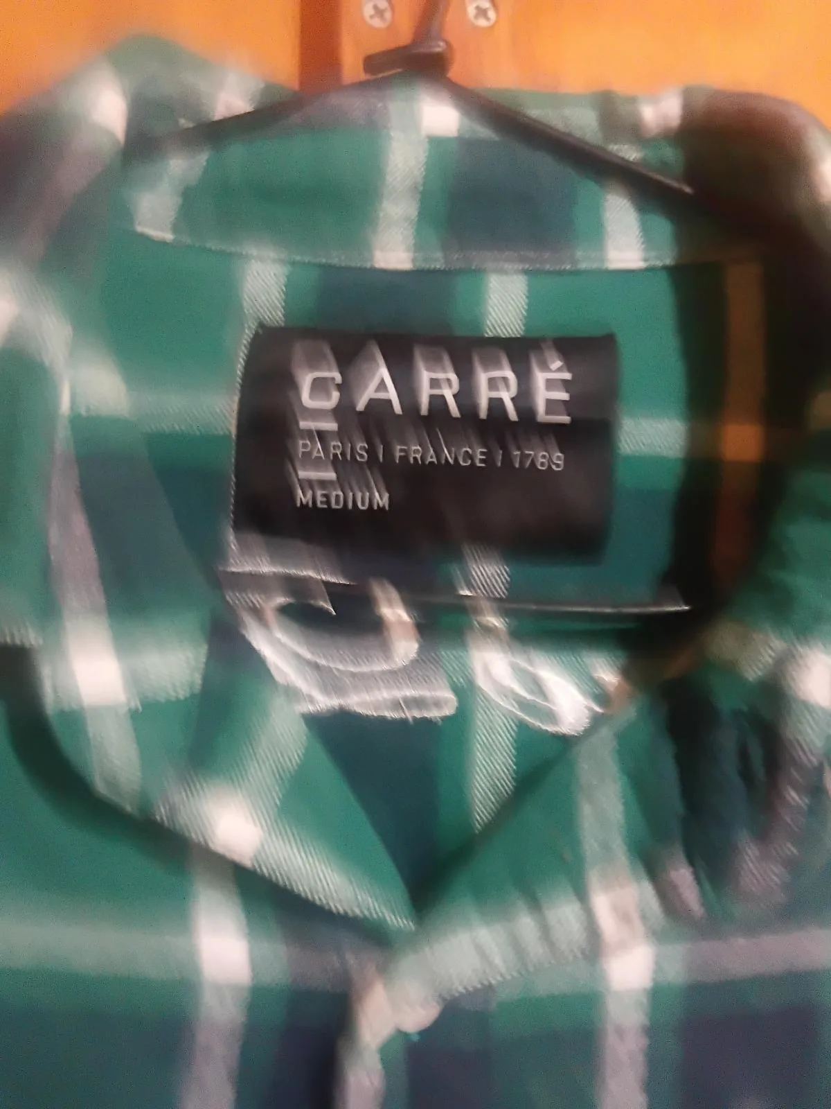 Care Paris French Provincial Country Style Shirt M Green – photo 2
