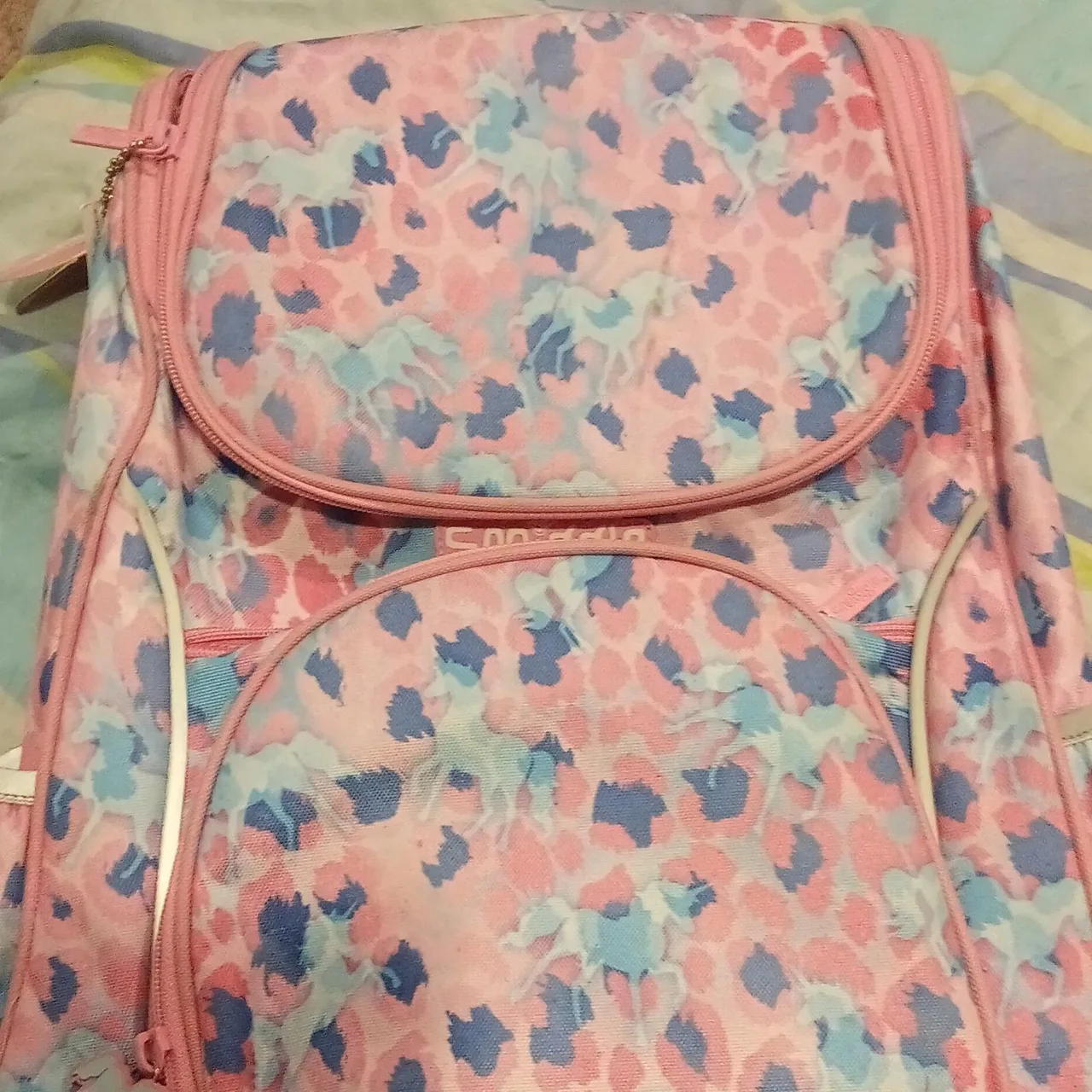 Smiggle Pink floral Backpack — photo 4