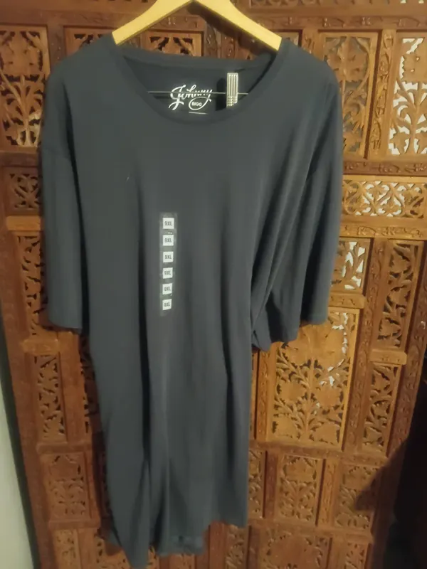 JOHNNY Bigg Oversize 9xl Plus grey Tshirt New