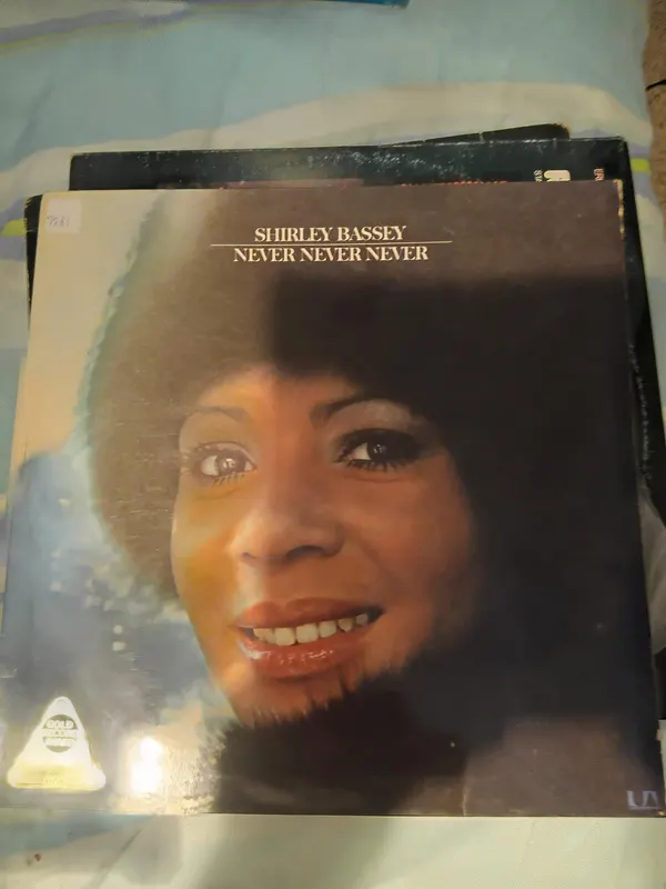 Shirley bassey album Vinyl Never Never Never
