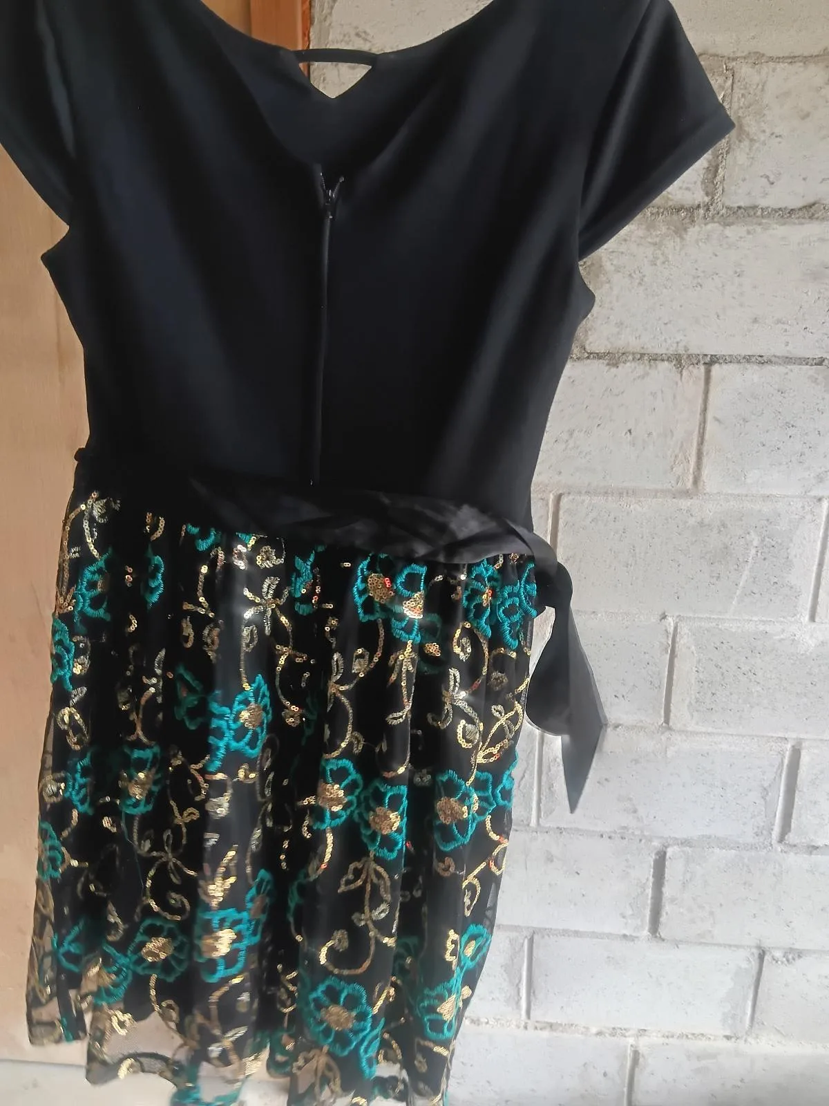 Origami Childrens Sparkly Dress sz 14 — photo 2