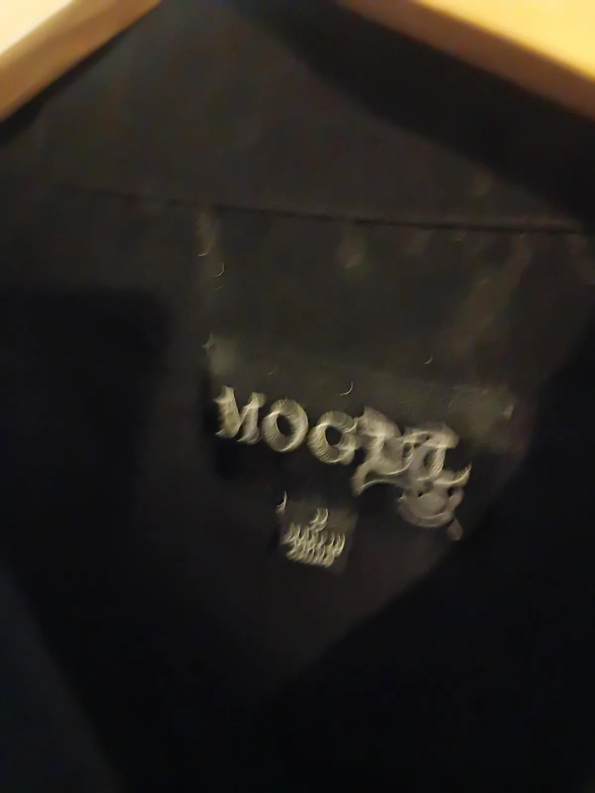 Vintage Y2K Mogul Flame & 8-Ball Button-Up Bowling Shirt – Black / Grey / Red💰 — photo 5