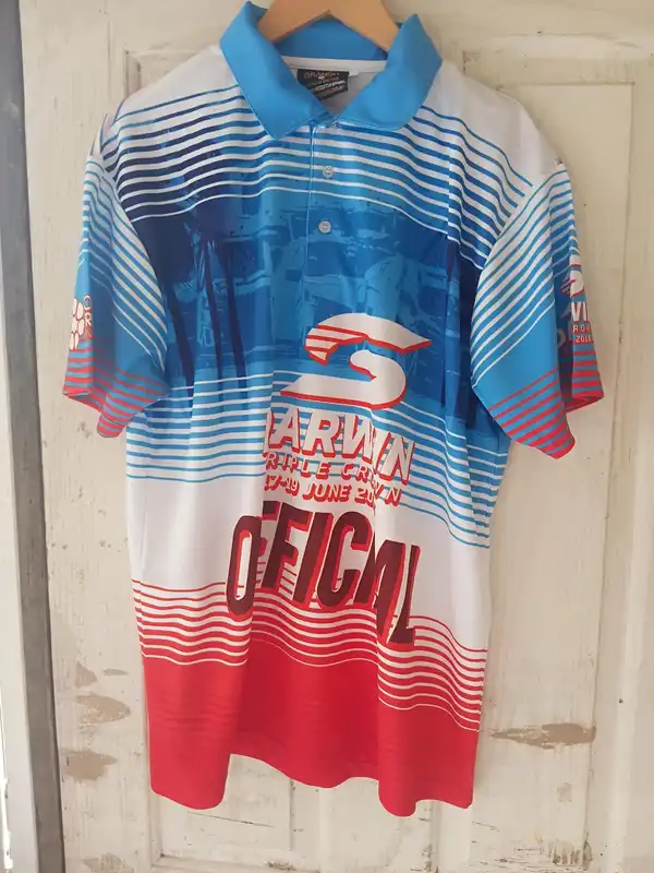 Rare Official Supercars Darwin Triple Crown "Official" Crew Polo Shirt