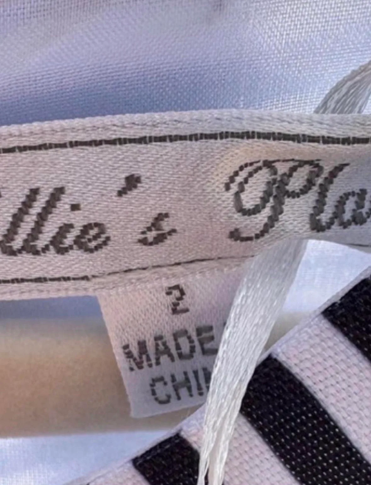 Ollie’s Place Navy & White Stripe Party Dress – Size 2 — photo 5