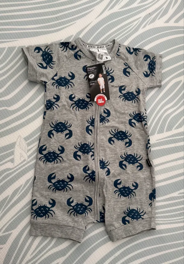 Bonds Baby Crab Romper (Size 3)