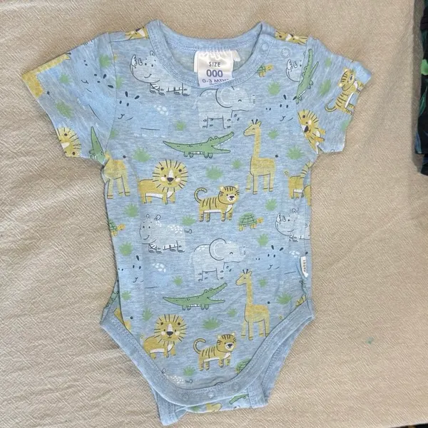 Sprout Baby Jungle Animal Bodysuit (000)
