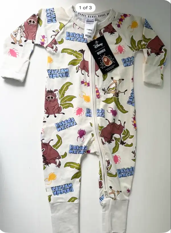 BONDS Baby Lion King Hakuna Matata Zippy (00)