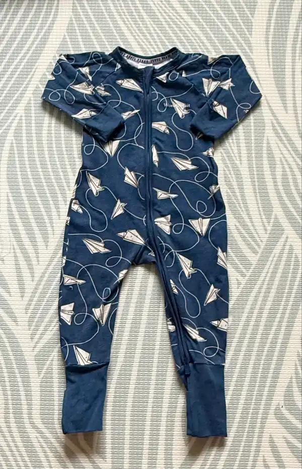 BONDS Baby Navy Paper Planes Zippy (Size 0)