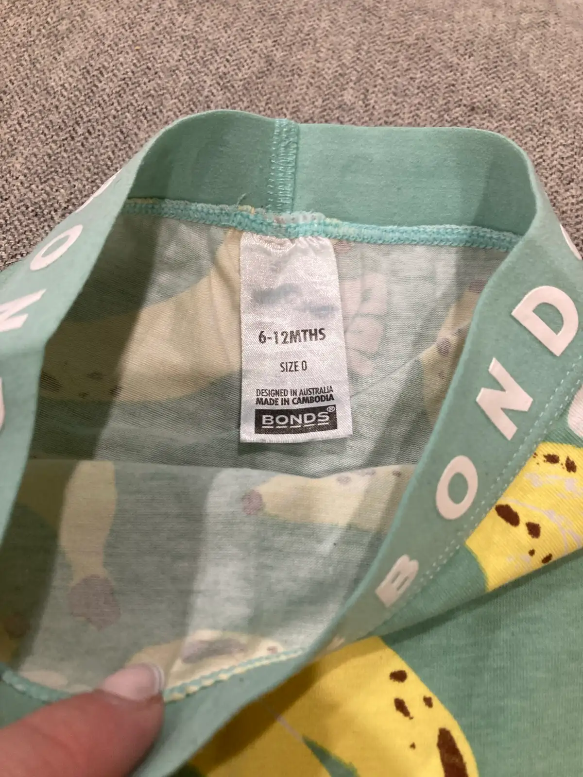 BONDS Baby Green Banana Leggings (Size 0) – photo 2
