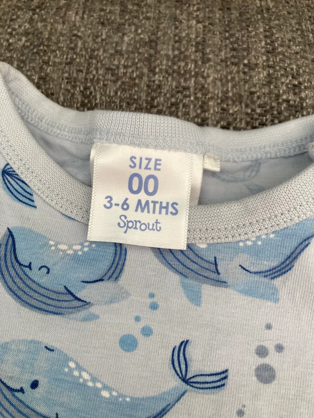 SPROUT Baby Whale Romper (00) – photo 2