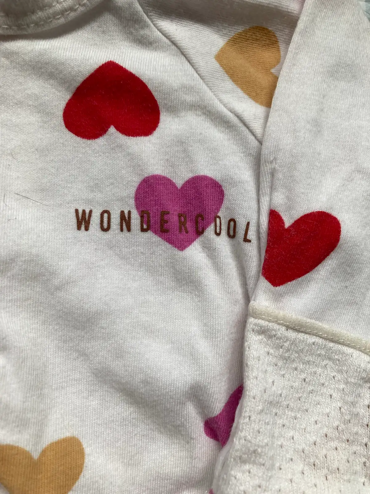 Bonds Baby Rainbow Hearts Wondercool Zippy (0000) – photo 3