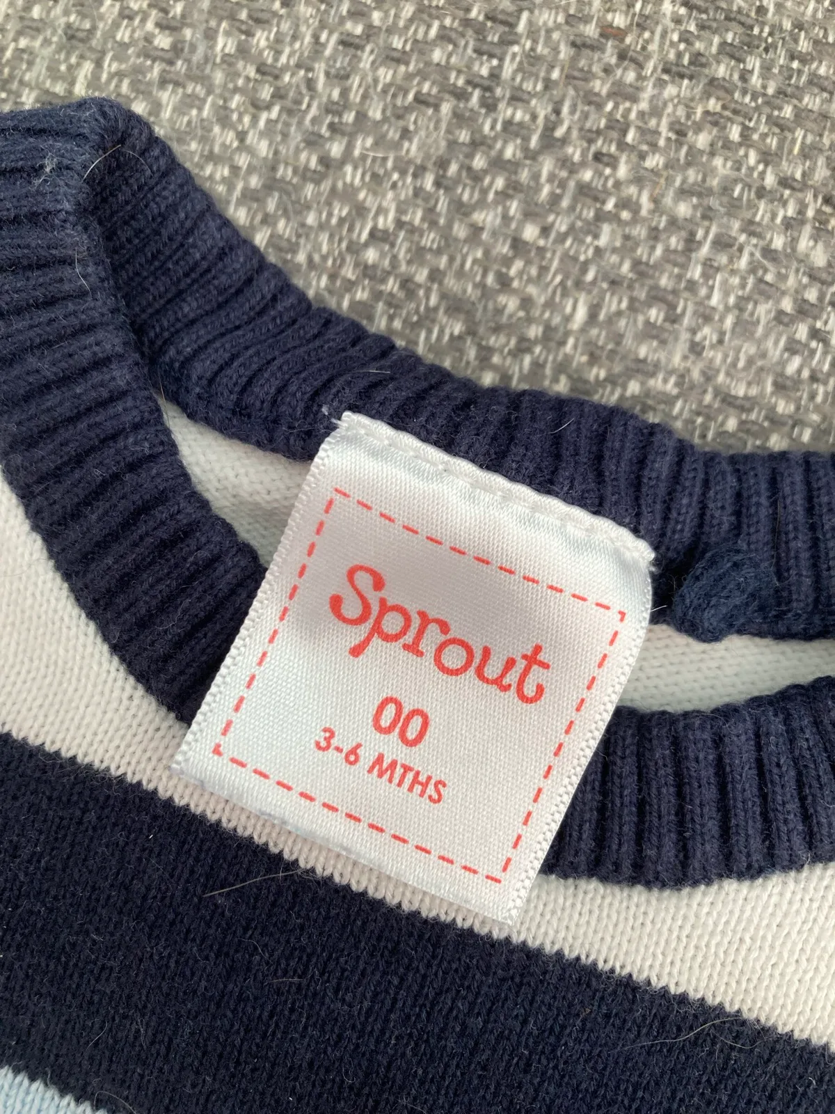 Sprout Baby Stripe Knit Jumper (00) – photo 2