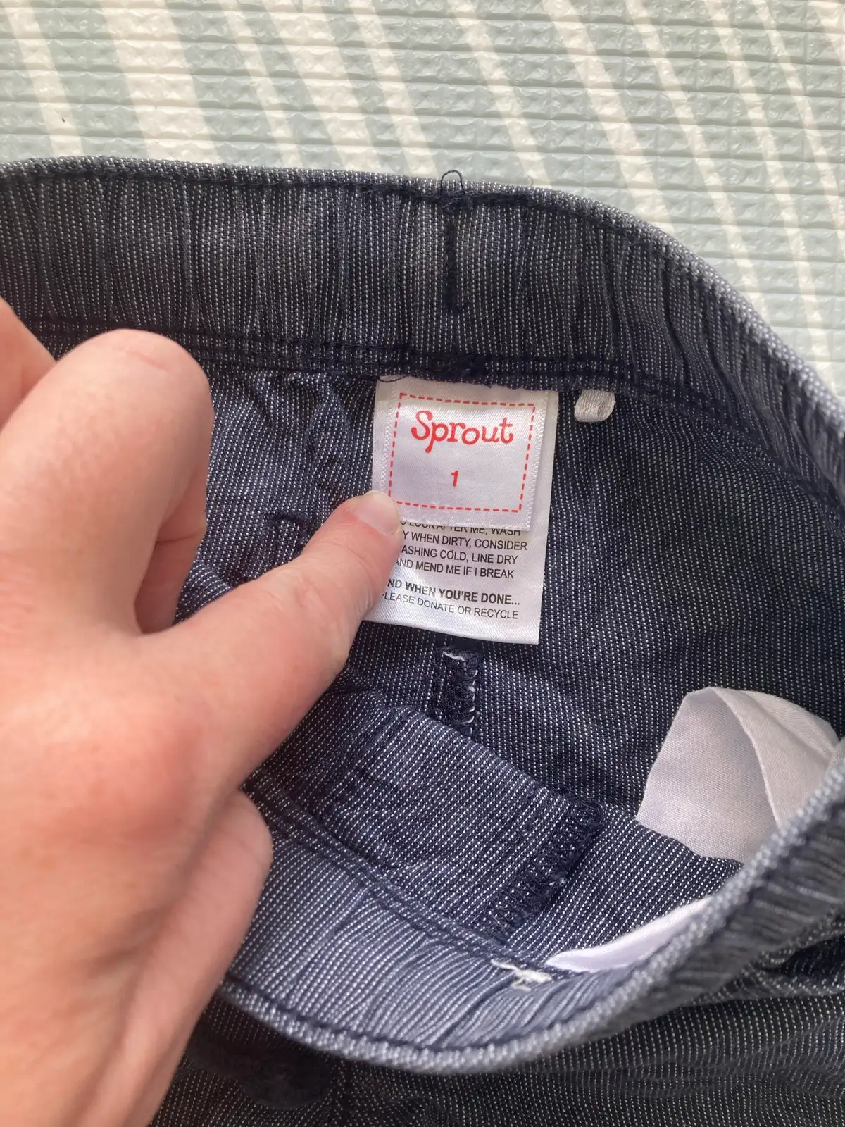 SPROUT Boys Navy Shorts (Size 1) – photo 2