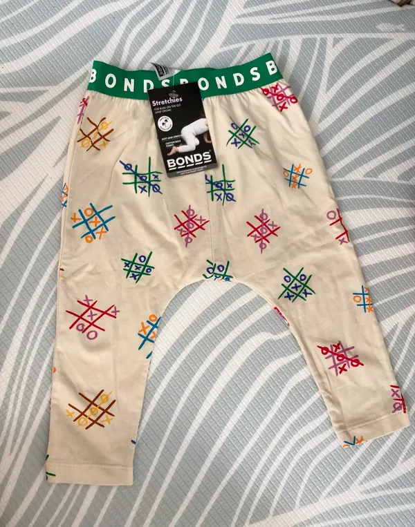 BONDS Baby Roomies Tic Tac Toe Print Leggings (0)