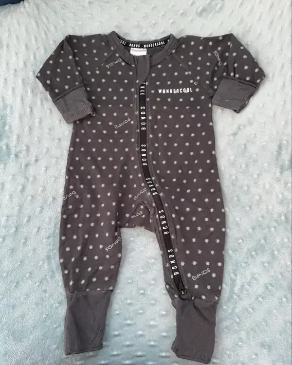 Bonds Baby Grey Wondercool Zippy (0000)