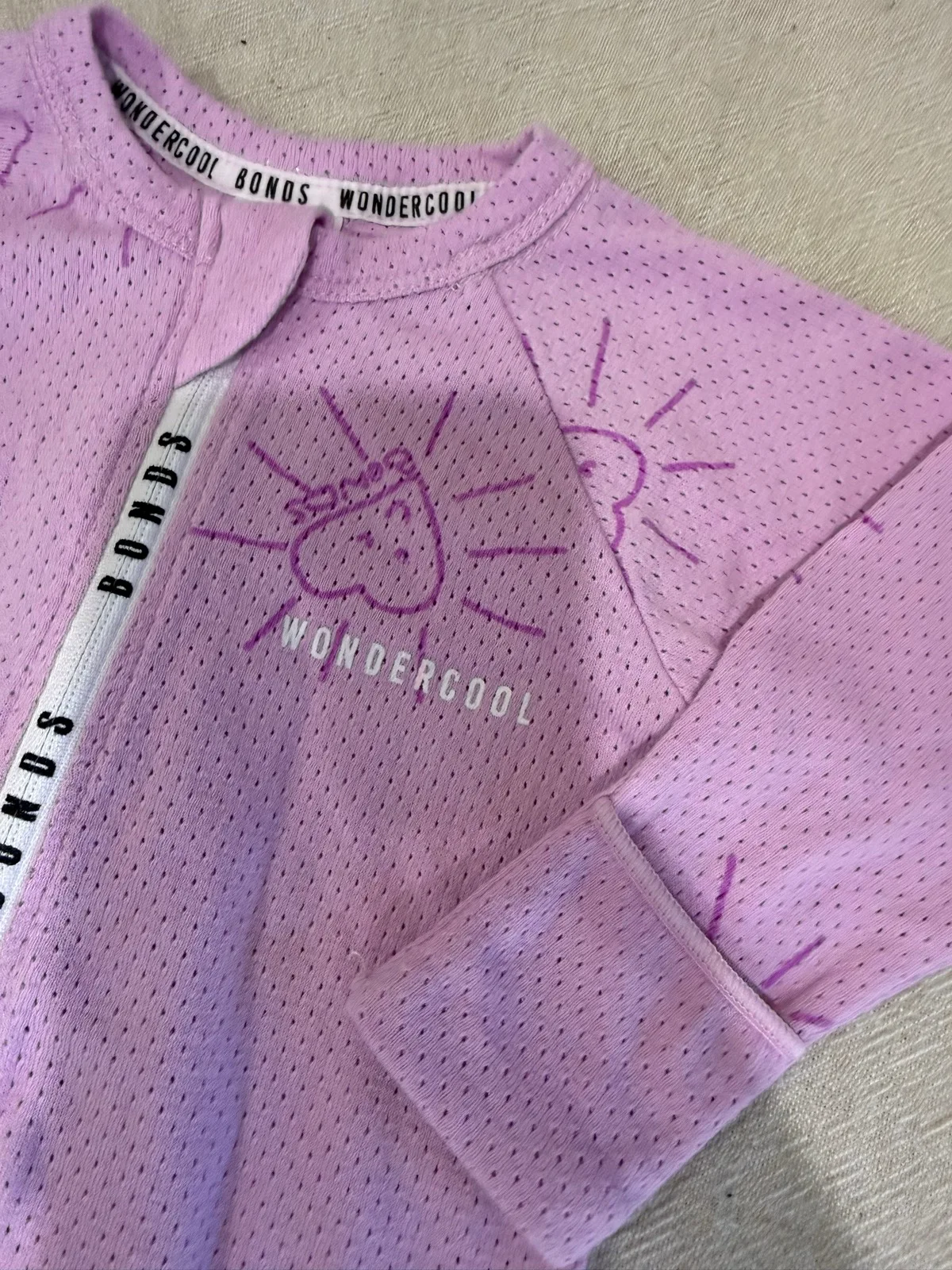 Bonds Baby Purple Wondercool Zippy (00) — photo 2