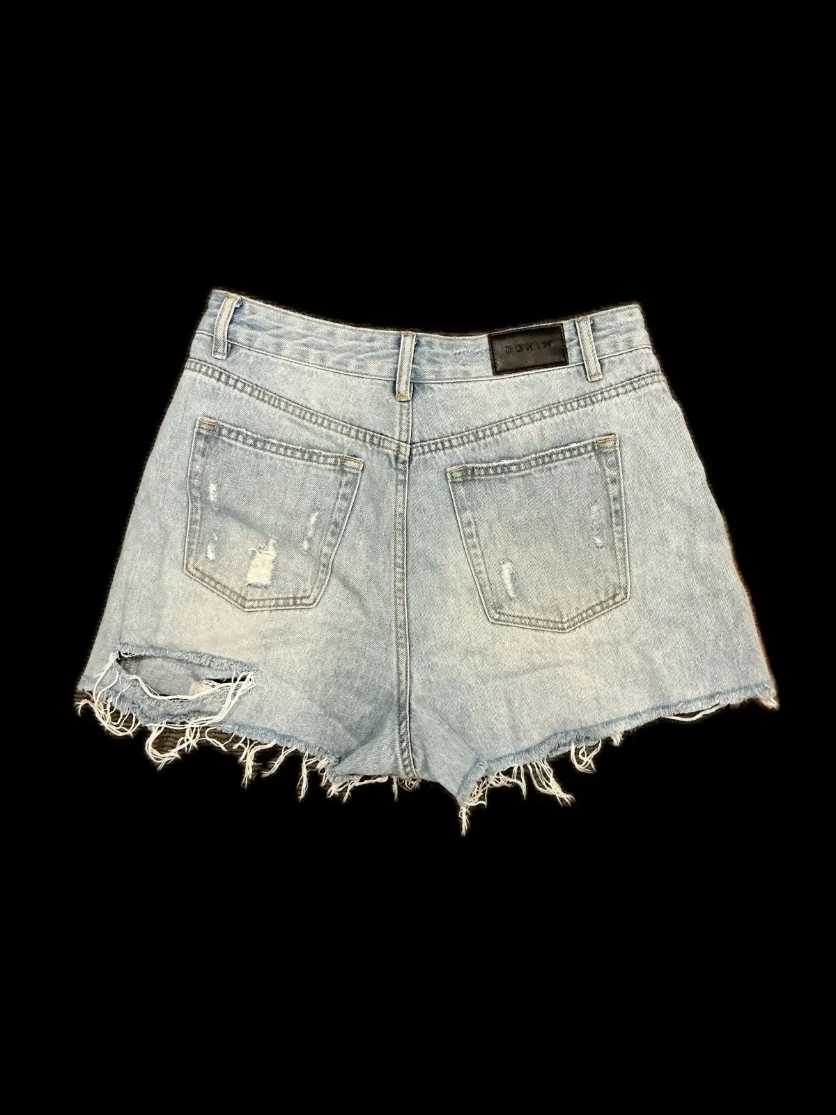 Women’s Glasson’s denim shorts – photo 3