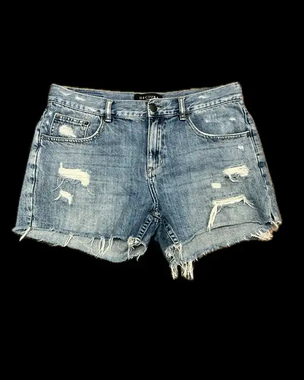 Women’s Decjuba denim shorts size 12.